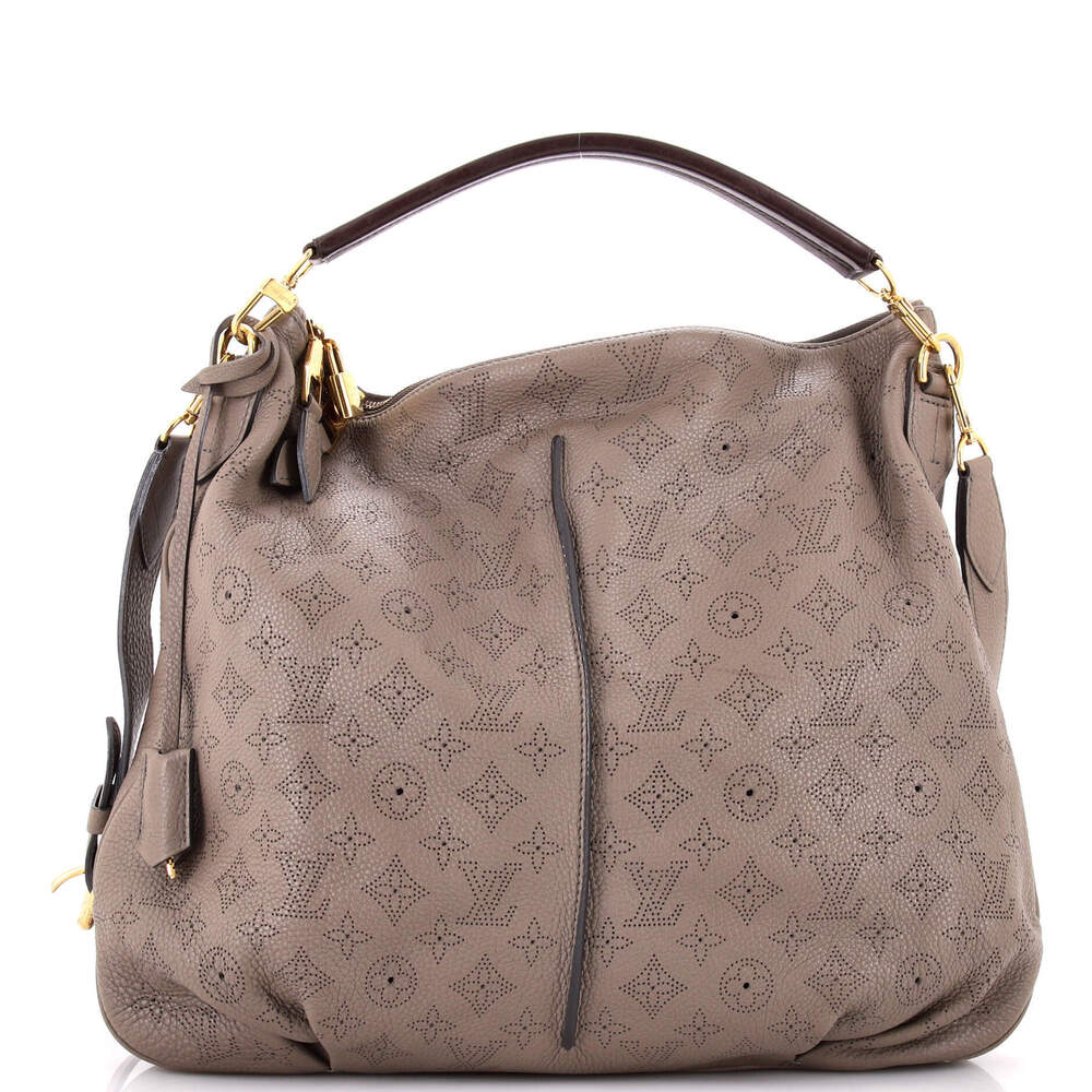 Louis Vuitton MM Selene Handbag Mahina Leather